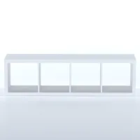 Стеллаж Фора 4Л белый (аналог IKEA KALLAX)