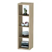 Стеллаж Фора 4Л дуб беленый (аналог IKEA KALLAX)