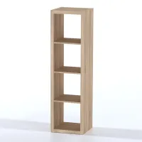 Стеллаж Фора 4Л дуб беленый (аналог IKEA KALLAX)