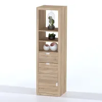 Стеллаж Фора 4Л дуб беленый (аналог IKEA KALLAX)