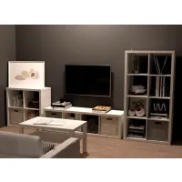 Стеллаж Фора 8 белый (аналог IKEA KALLAX)