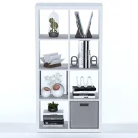 Стеллаж Фора 8 белый (аналог IKEA KALLAX)