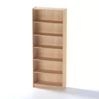 Стеллаж Варма 80 дуб беленый шпон (аналог IKEA BILLY)